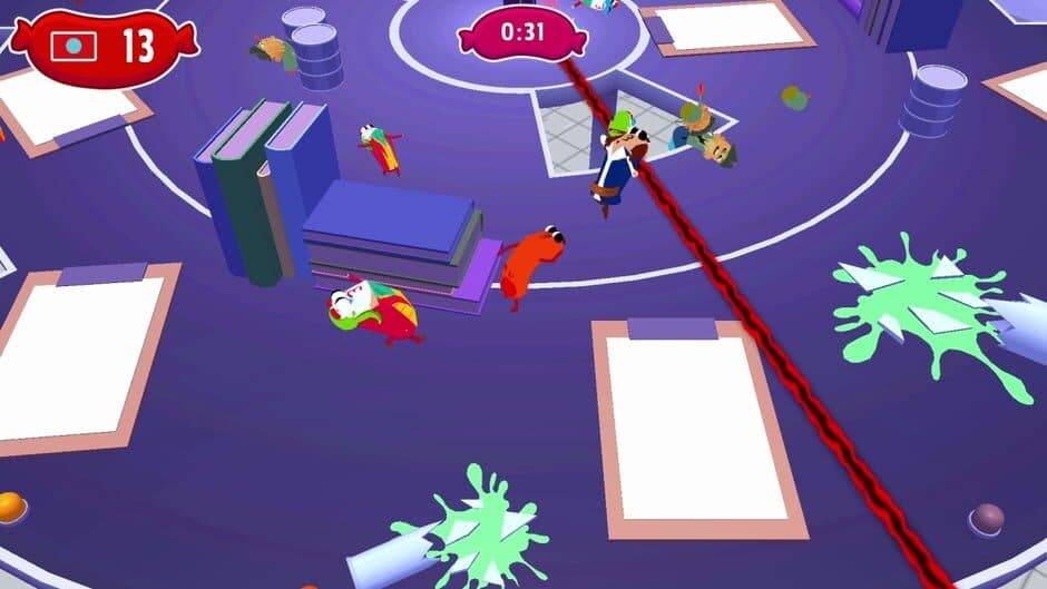 Скриншот 4 из Sausage Wars: Laser Massacre