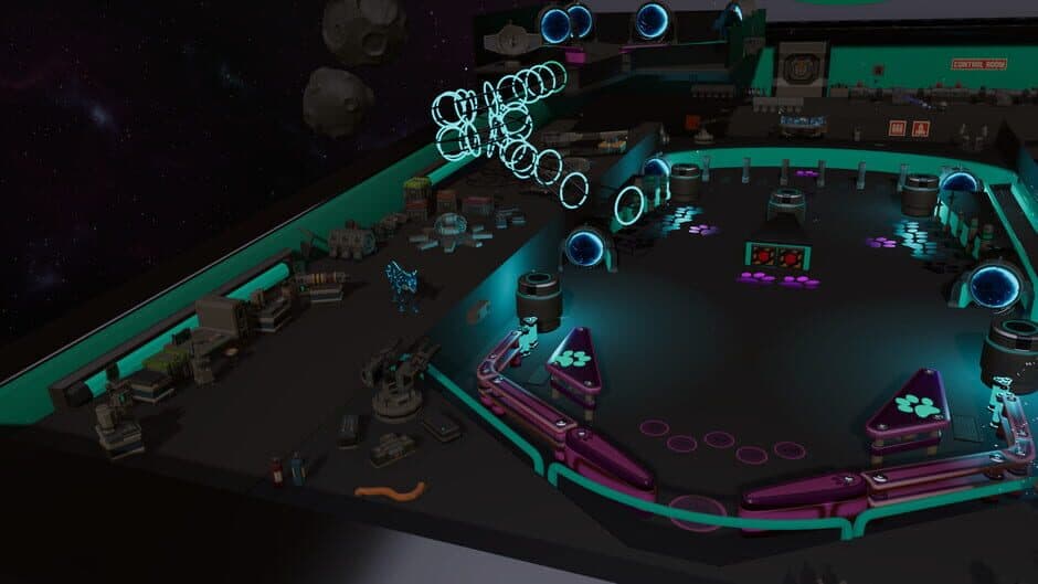 Скриншот 1 из Roxy Raccoon's Pinball Panic: Space Spectacular