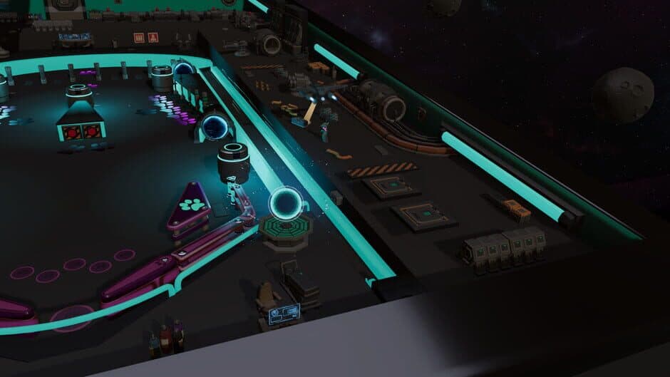 Скриншот 3 из Roxy Raccoon's Pinball Panic: Space Spectacular