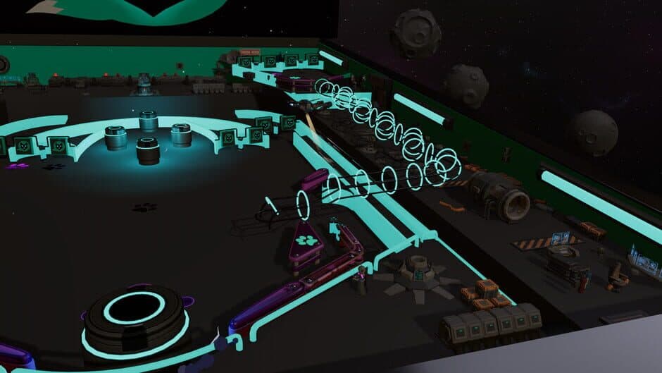 Скриншот 12 из Roxy Raccoon's Pinball Panic: Space Spectacular