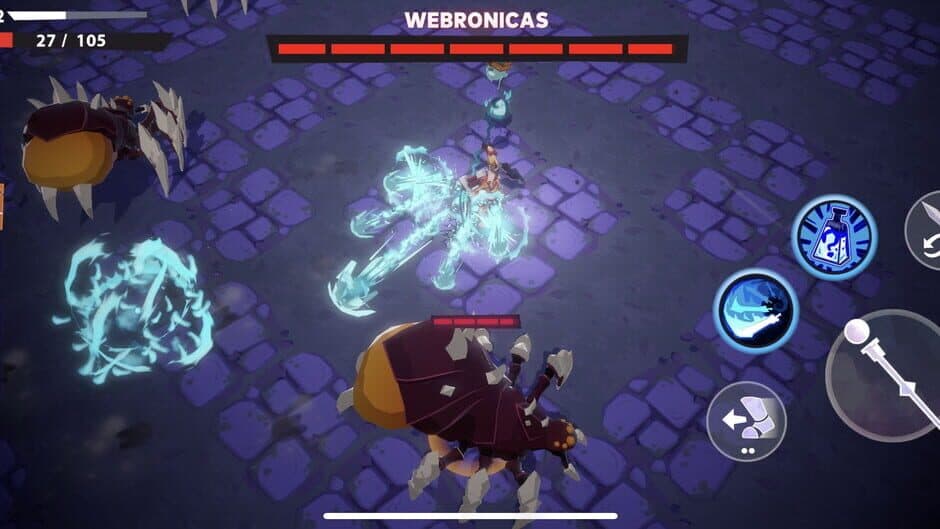 Скриншот 3 из Mighty Quest: Rogue Palace