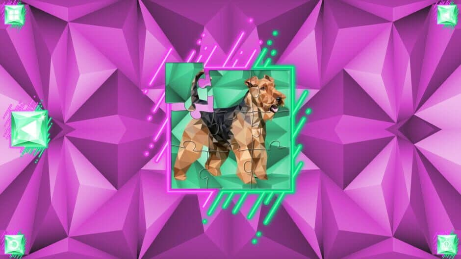 Скриншот 5 из Poly Jigsaw: Dogs