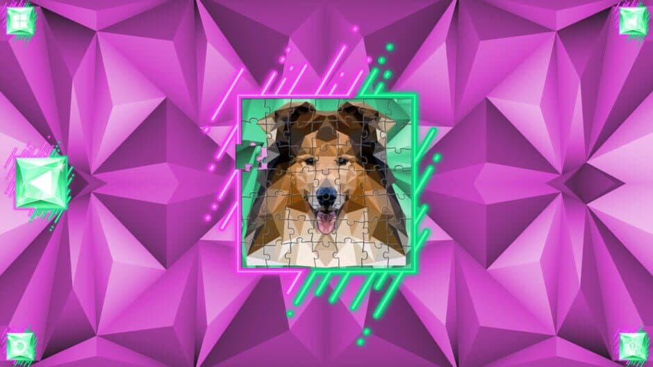 Скриншот 6 из Poly Jigsaw: Dogs