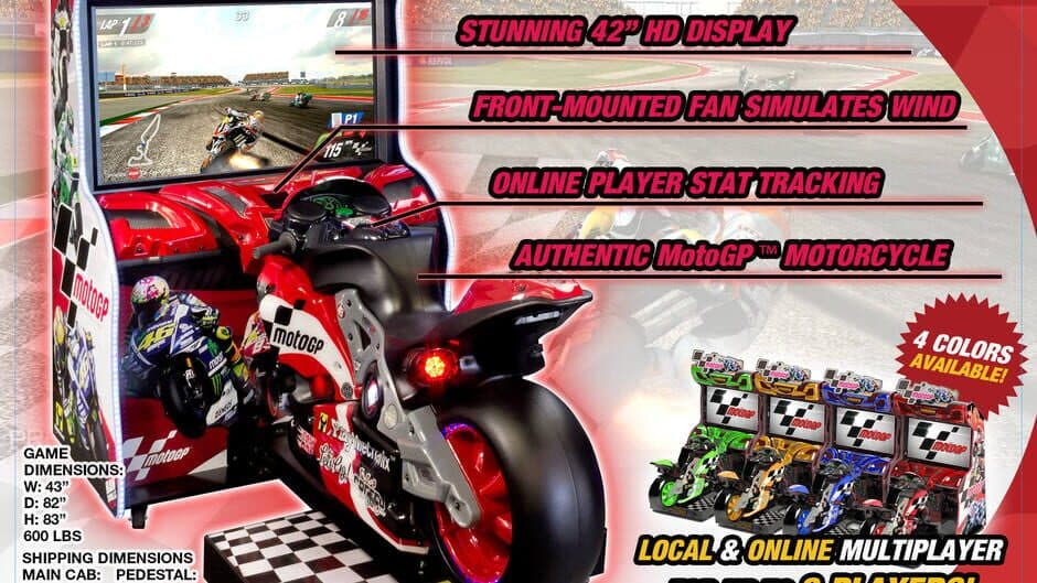 Скриншот 1 из MotoGP Arcade