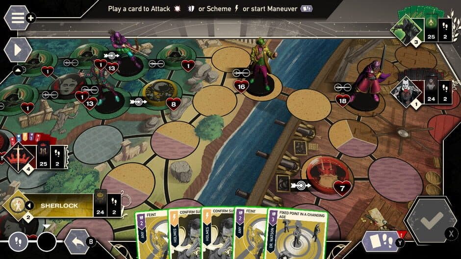 Скриншот 2 из Unmatched: Digital Edition - Sherlock Holmes