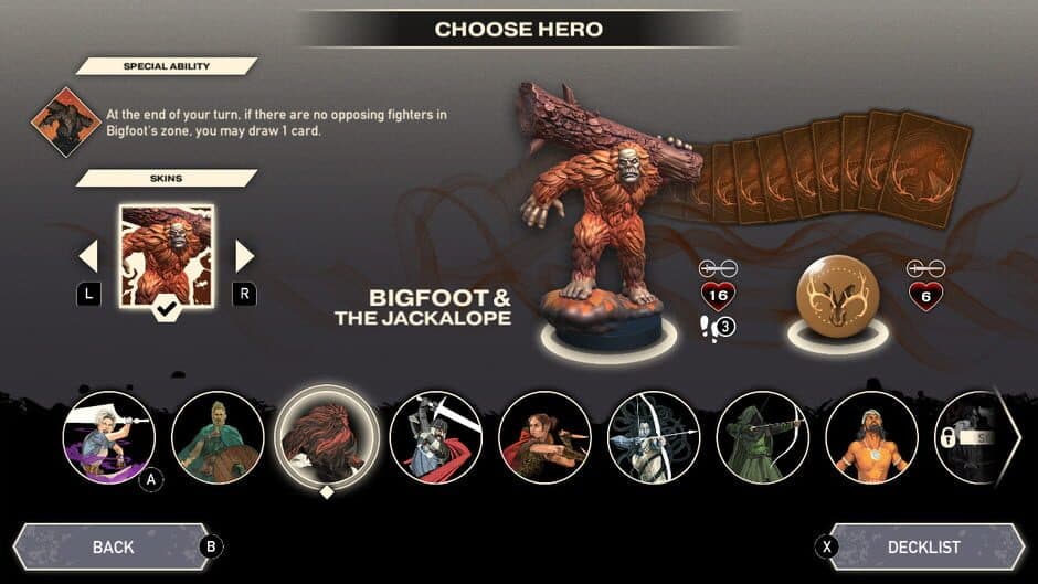 Скриншот 5 из Unmatched: Digital Edition - Bigfoot