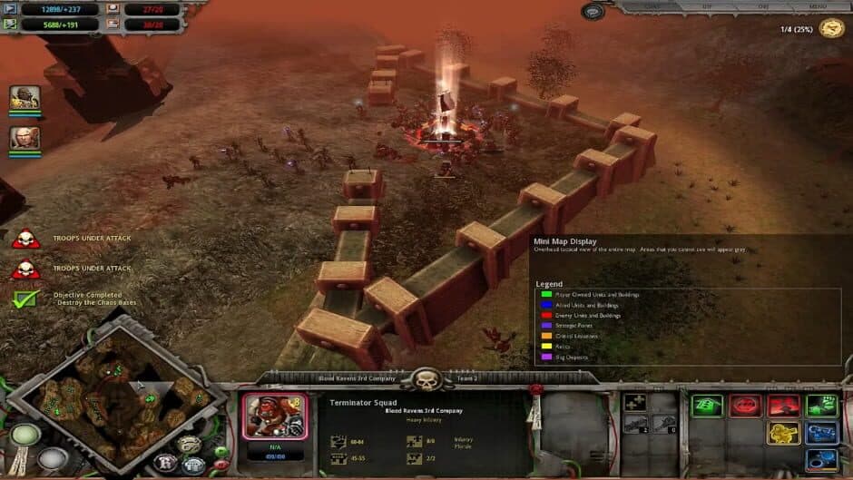 Скриншот 3 из Warhammer 40,000: Dawn of War Franchise Collection