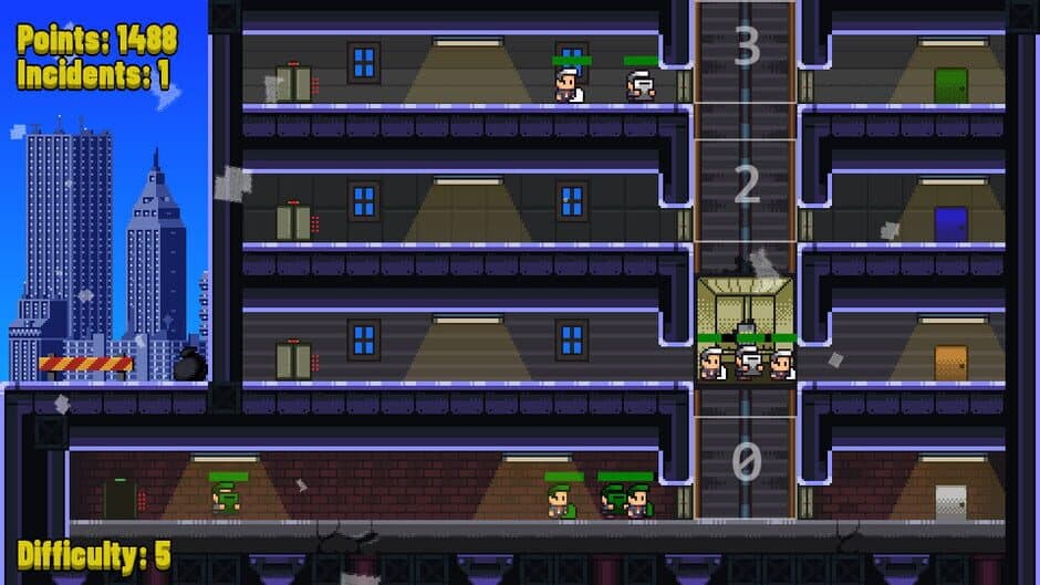 Скриншот 3 из Elevator Madness