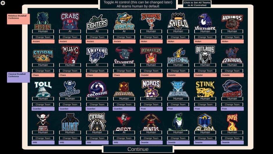 Скриншот 6 из FFFL: Brutalball Manager
