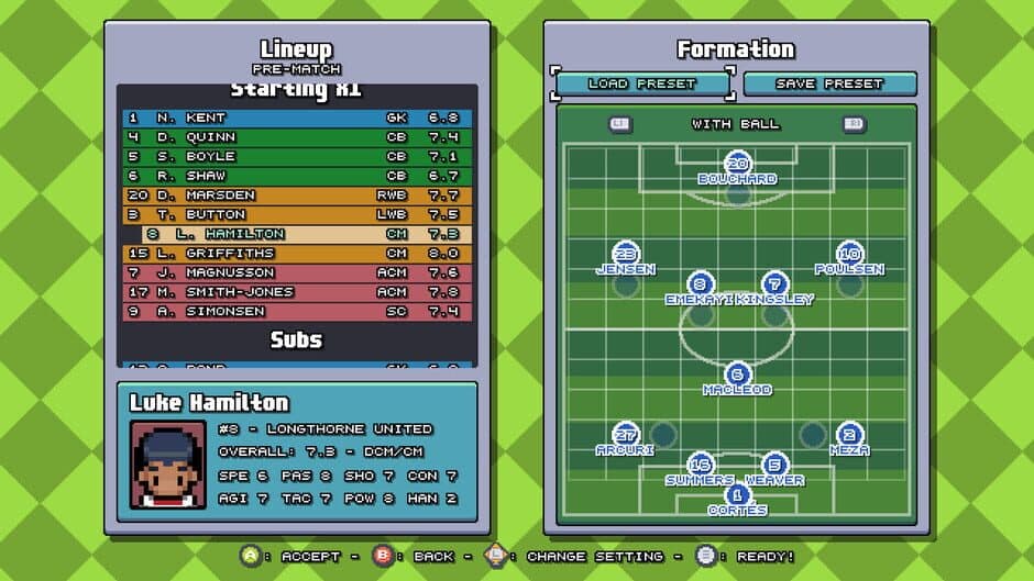 Скриншот 2 из Bang Average Football