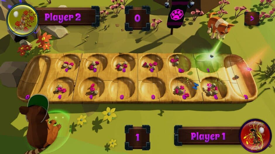 Скриншот 1 из Roxy Raccoon's Mancala Madness