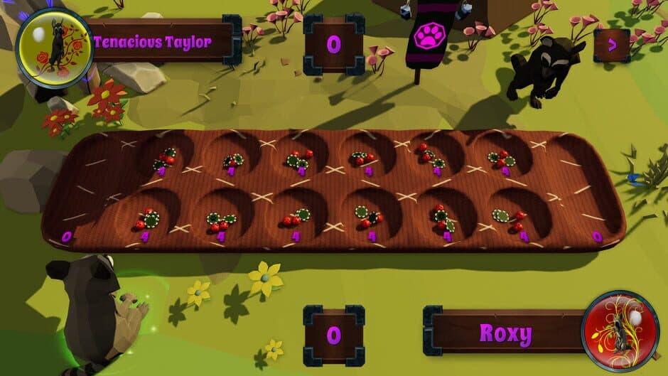 Скриншот 9 из Roxy Raccoon's Mancala Madness