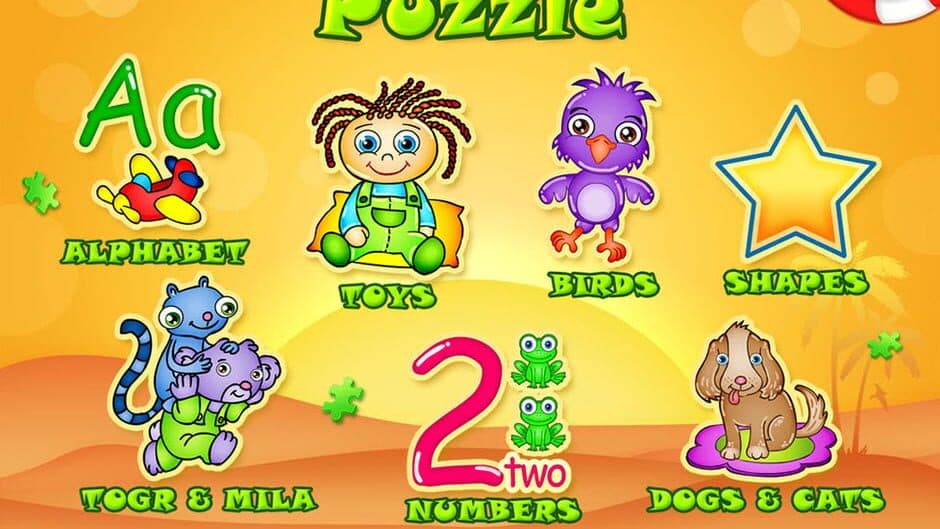 Скриншот 6 из 123 Kids Fun Puzzle Green