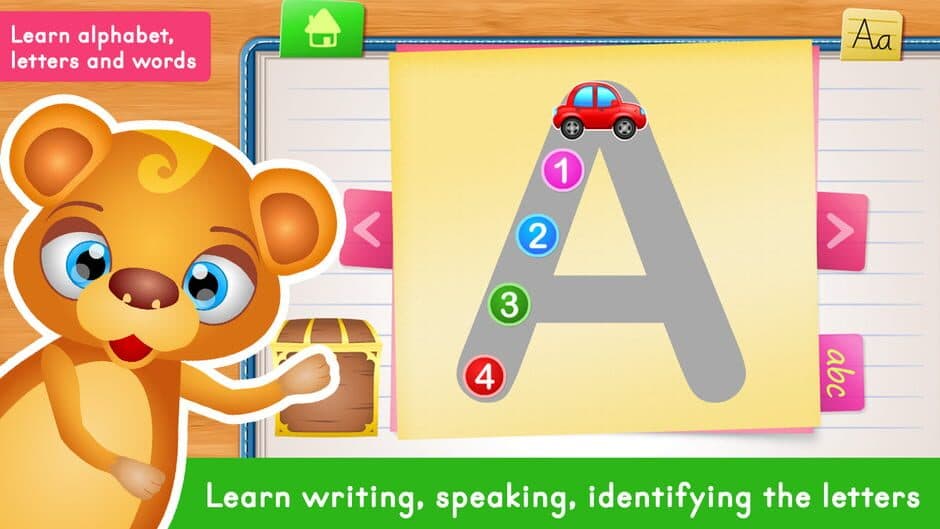 Скриншот 1 из 123 Kids Fun Alphabet