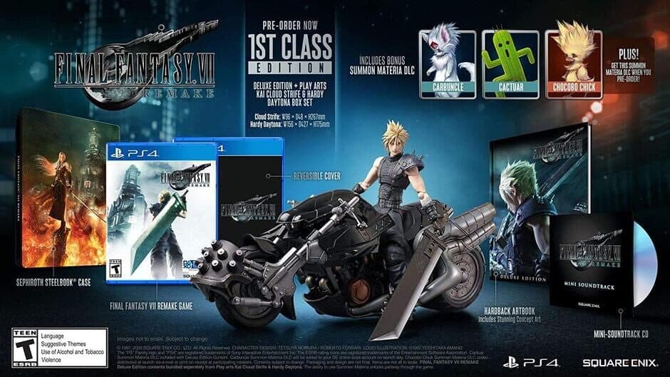 Скриншот 1 из Final Fantasy VII Remake: 1st Class Edition
