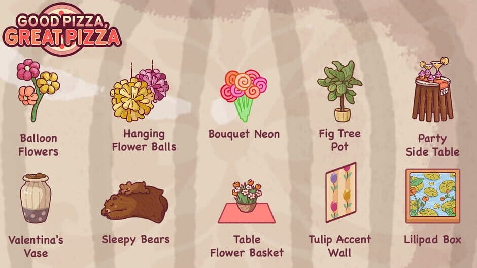 Скриншот 1 из Good Pizza, Great Pizza: Floral Nostalgia Set
