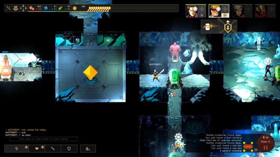 Скриншот 1 из Dungeon of the Endless: Pixel Edition