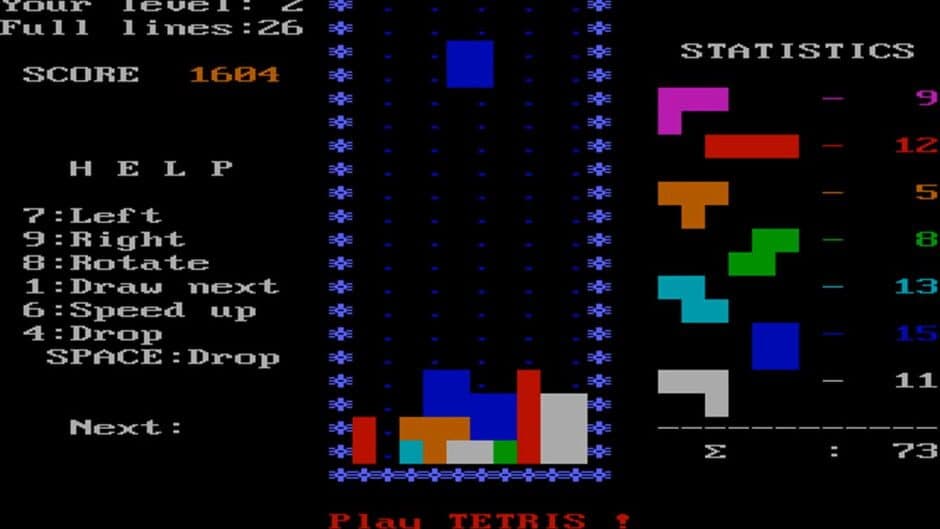 Скриншот 2 из Tetris
