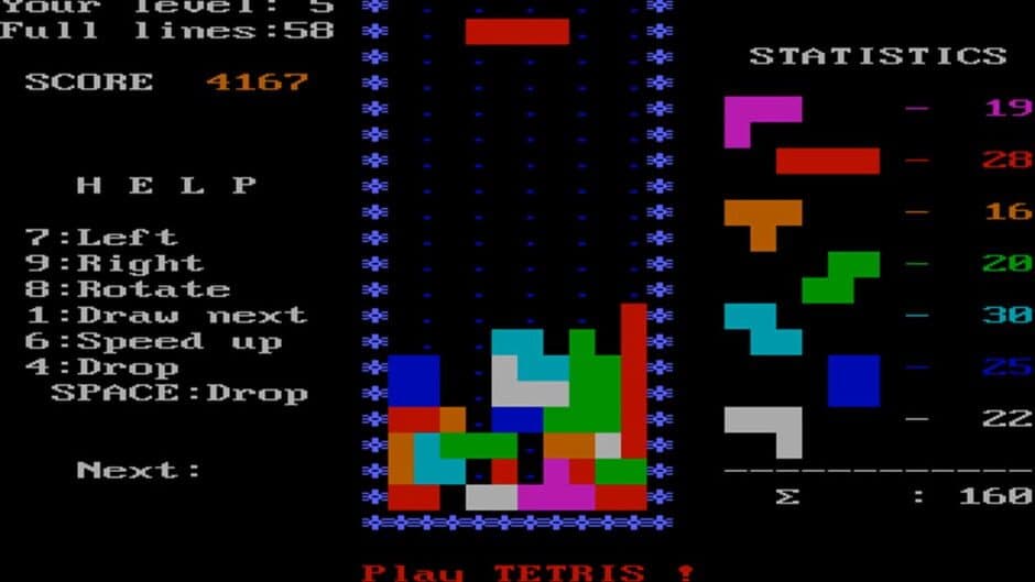 Скриншот 3 из Tetris