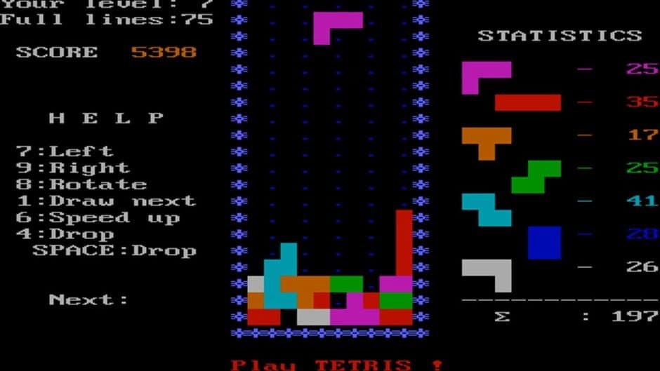 Скриншот 4 из Tetris