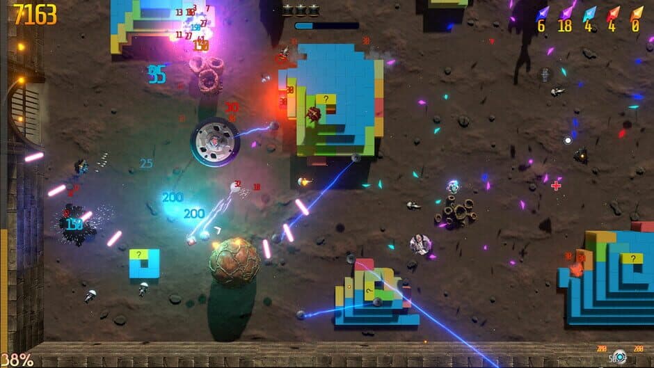 Скриншот 2 из Retro Rocket Raiders