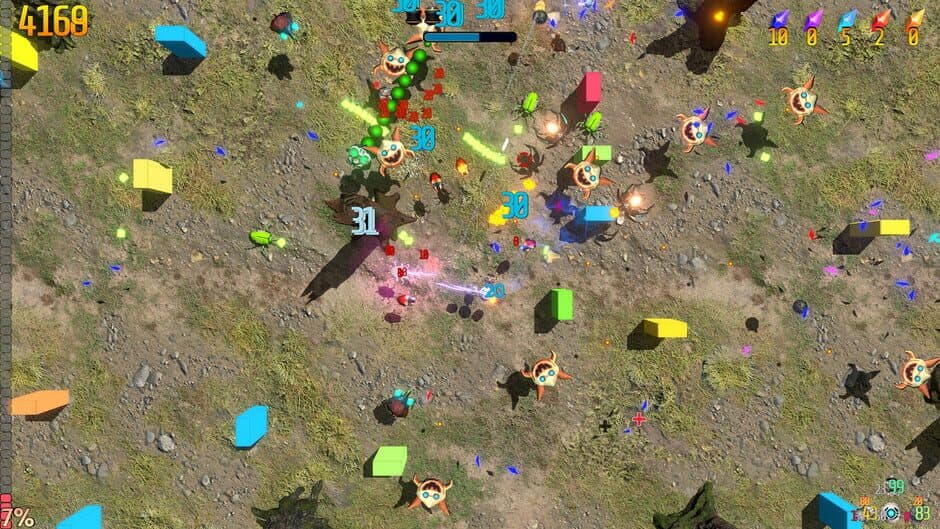 Скриншот 3 из Retro Rocket Raiders