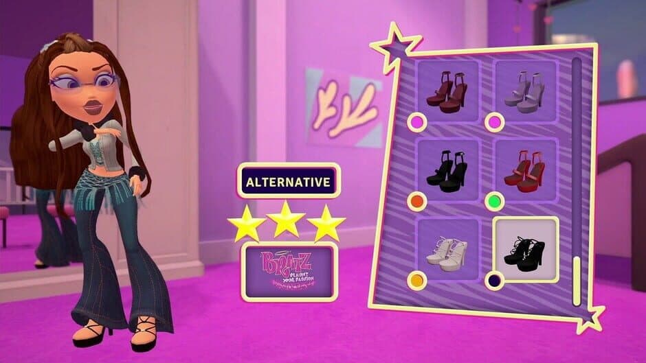 Скриншот 1 из Bratz: Flaunt Your Fashion - Girls Nite Out Fashion Pack