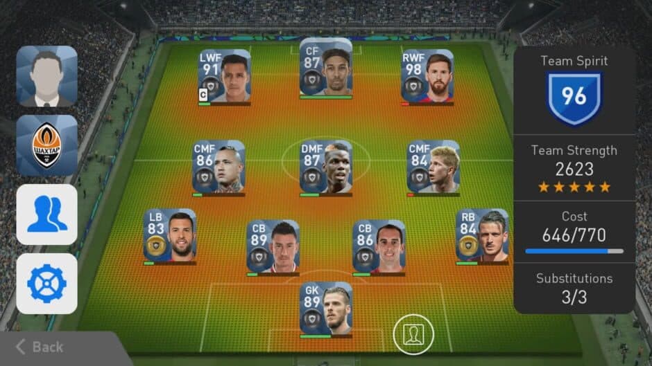 Скриншот 3 из PES 2018 Mobile