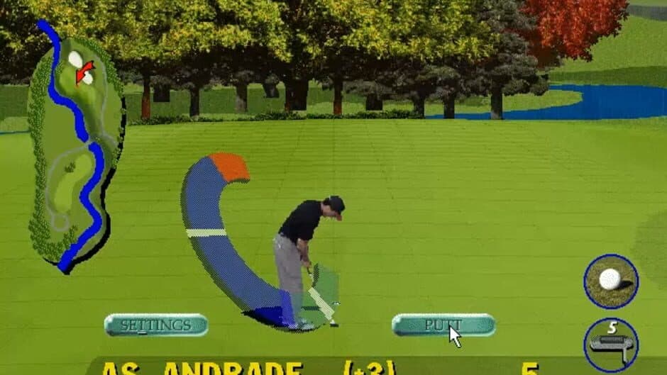 Скриншот 3 из PGA Tour 96 TPC at Sawgrass Championship Course