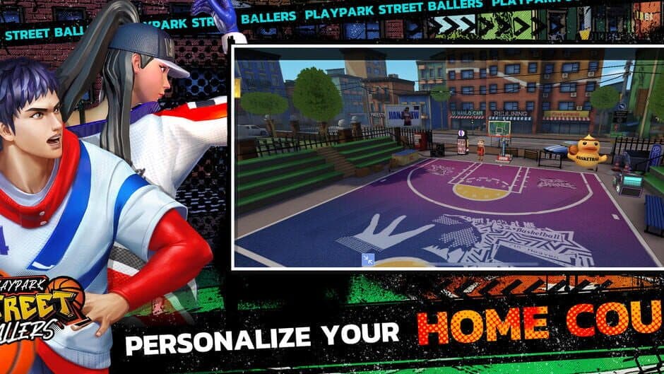 Скриншот 3 из PlayPark StreetBallers