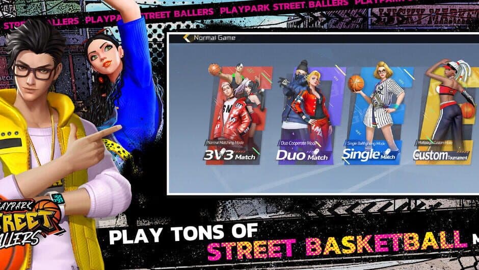 Скриншот 2 из PlayPark StreetBallers