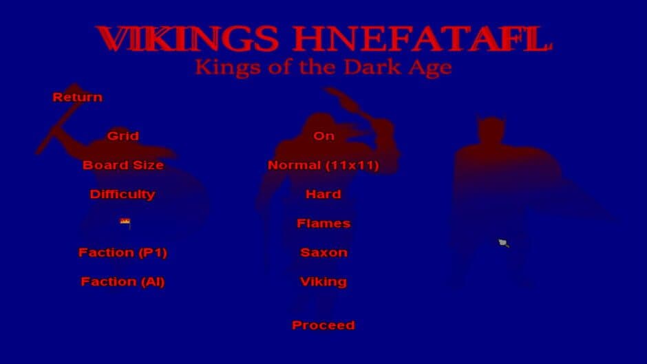 Скриншот 1 из Vikings Hnefatafl: Kings of the Dark Age