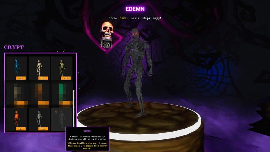 Скриншот 1 из Edemn: Cyborg Skeleton