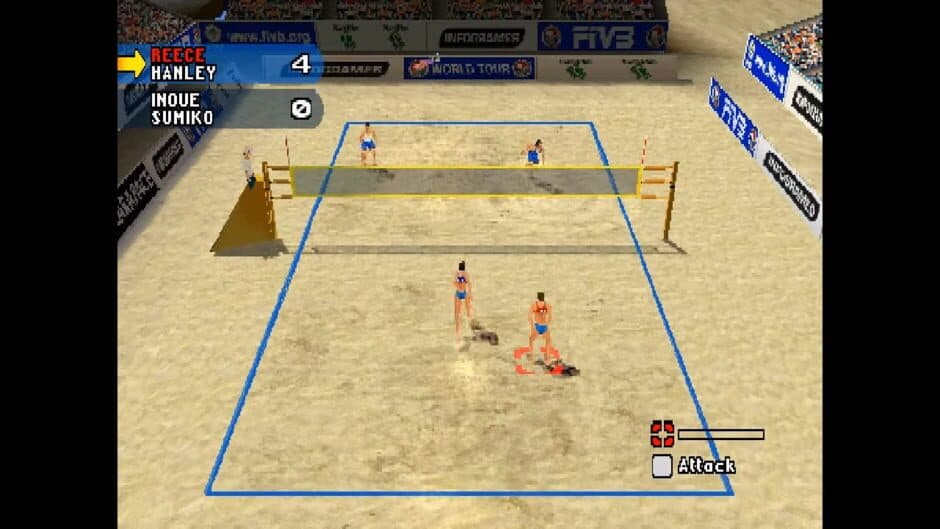 Скриншот 1 из Power Spike: Pro Beach Volleyball