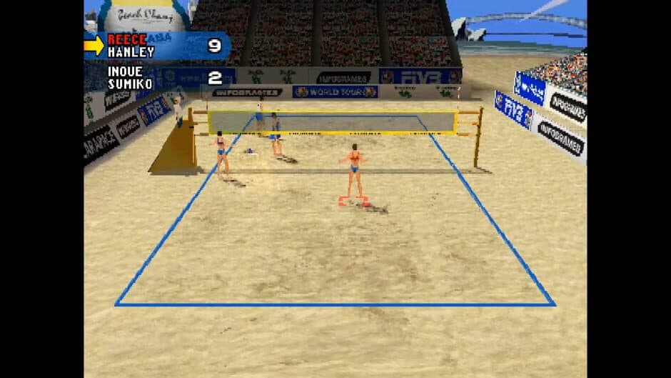 Скриншот 2 из Power Spike: Pro Beach Volleyball