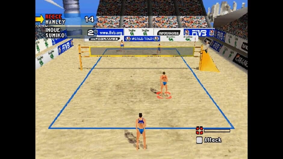 Скриншот 3 из Power Spike: Pro Beach Volleyball