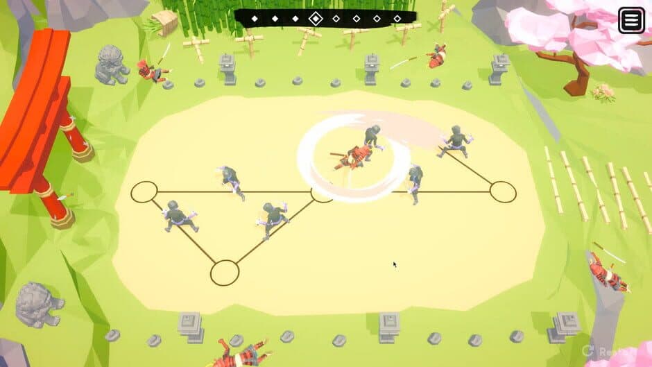 Скриншот 2 из Paths of Fight: Samurai