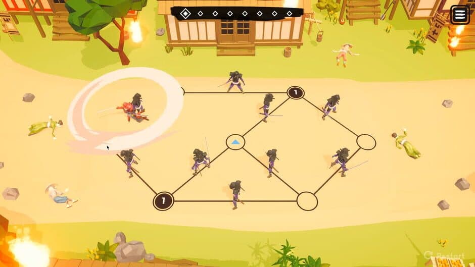 Скриншот 3 из Paths of Fight: Samurai