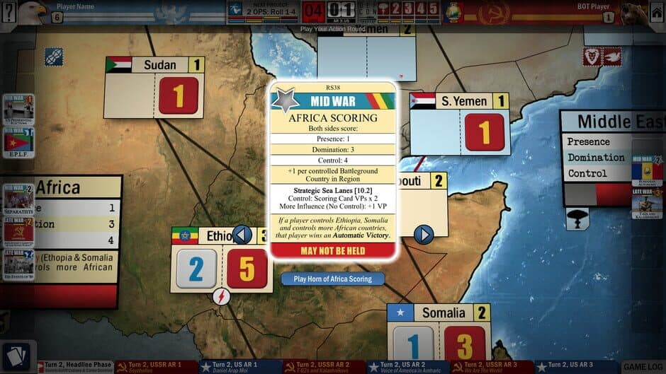 Скриншот 6 из Twilight Struggle: Red Sea