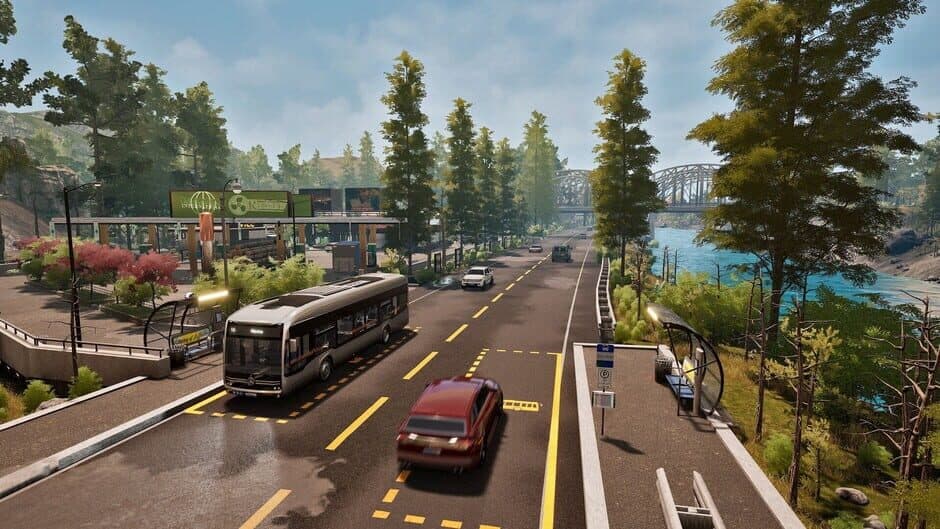 Скриншот 9 из Bus Simulator 21: Next Stop - Official Map Extension