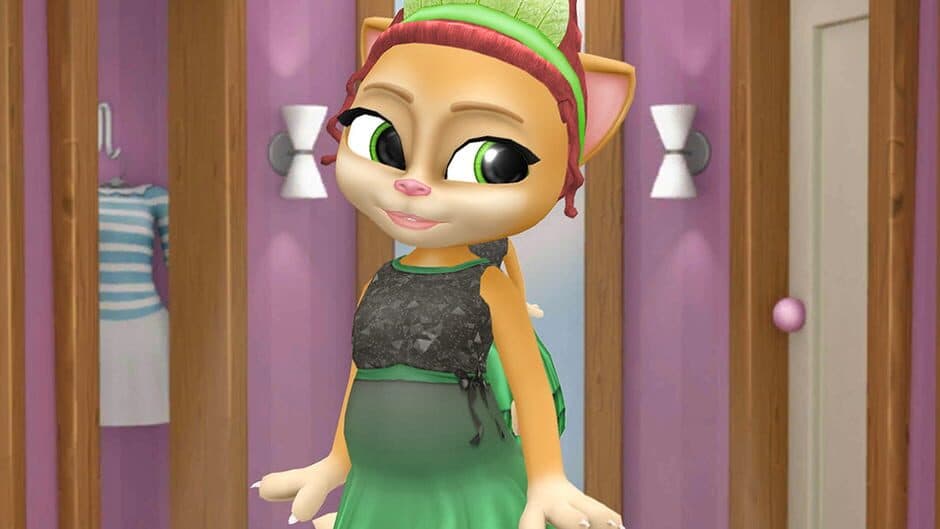 Скриншот 4 из Pregnant Talking Cat Emma