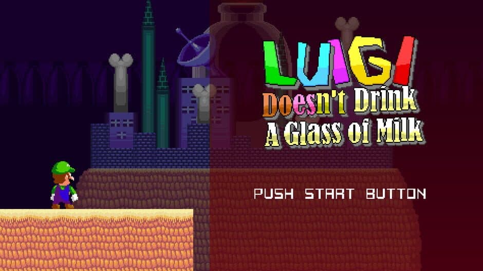 Скриншот 1 из Luigi Doesn't Drink A Glass of Milk