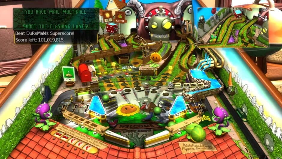 Скриншот 2 из Pinball FX2: Plants vs. Zombies