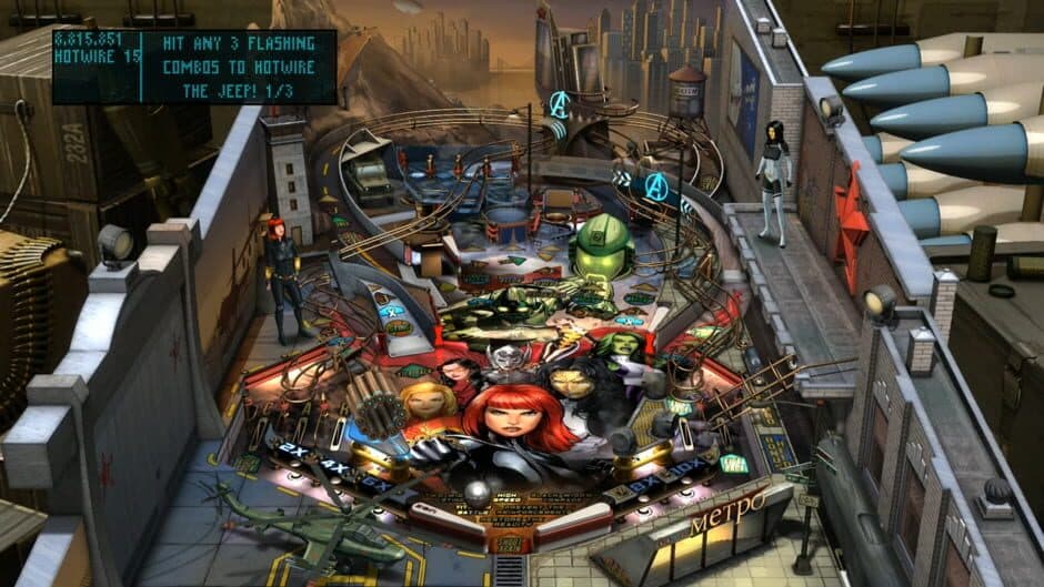 Скриншот 2 из Pinball FX2: Marvel's Women of Power