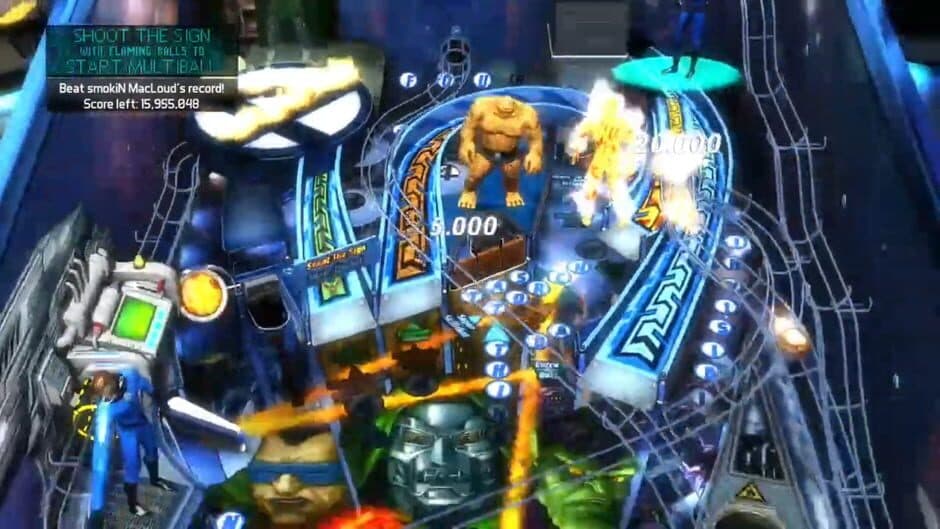 Скриншот 2 из Pinball FX2: Fantastic Four Table