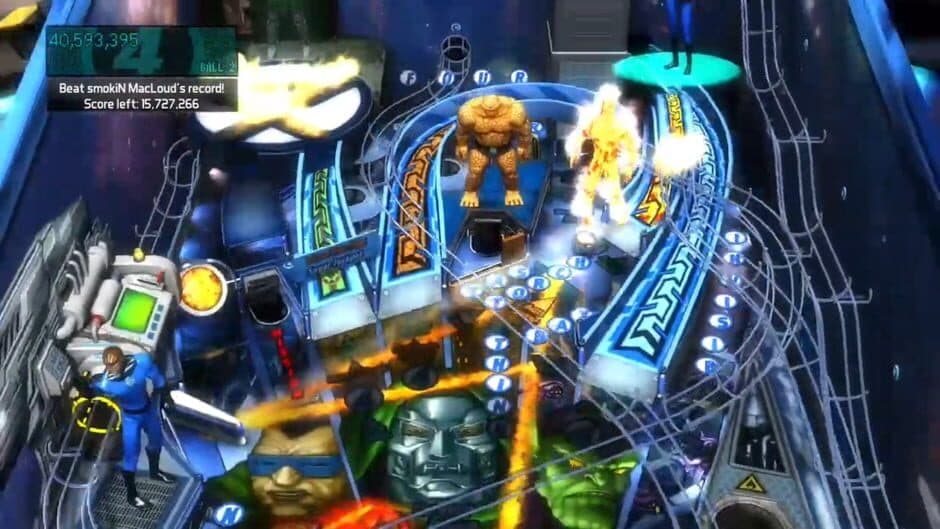 Скриншот 3 из Pinball FX2: Fantastic Four Table
