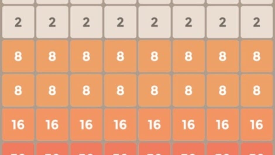Скриншот 1 из 2048 9x9