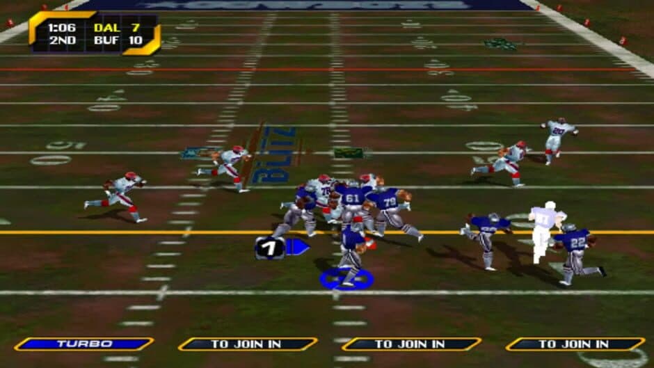 Скриншот 1 из NFL Blitz 2000: Gold Edition