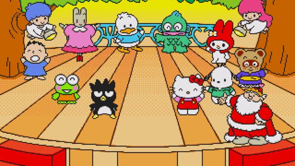 Скриншот 1 из Ai to Yume no Kuni Sanrio Puroland: Chanto Dekirukana? Minna to Tanoshii Oyuugikai