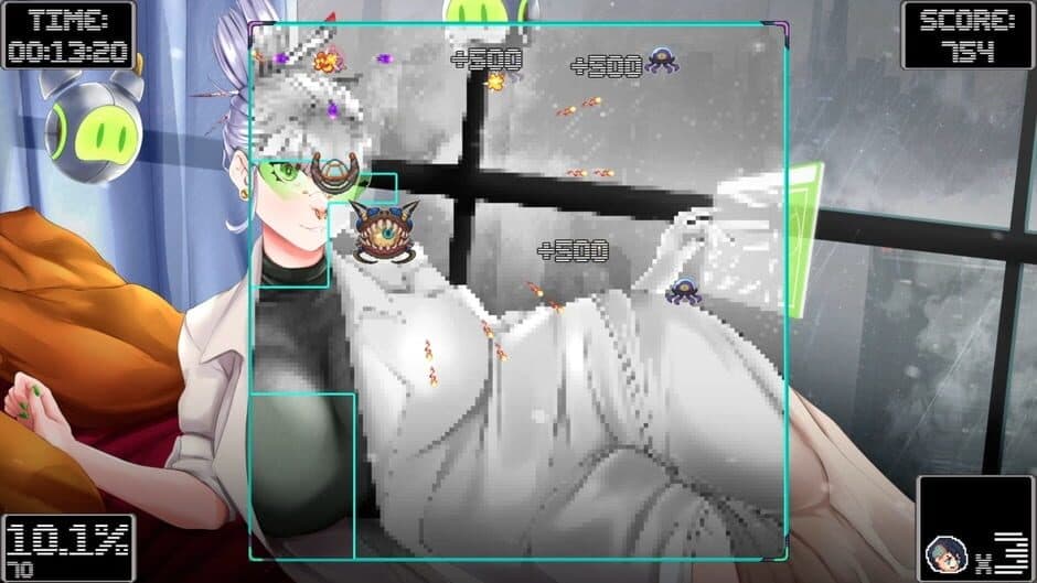 Скриншот 4 из Waifu Space Conquest